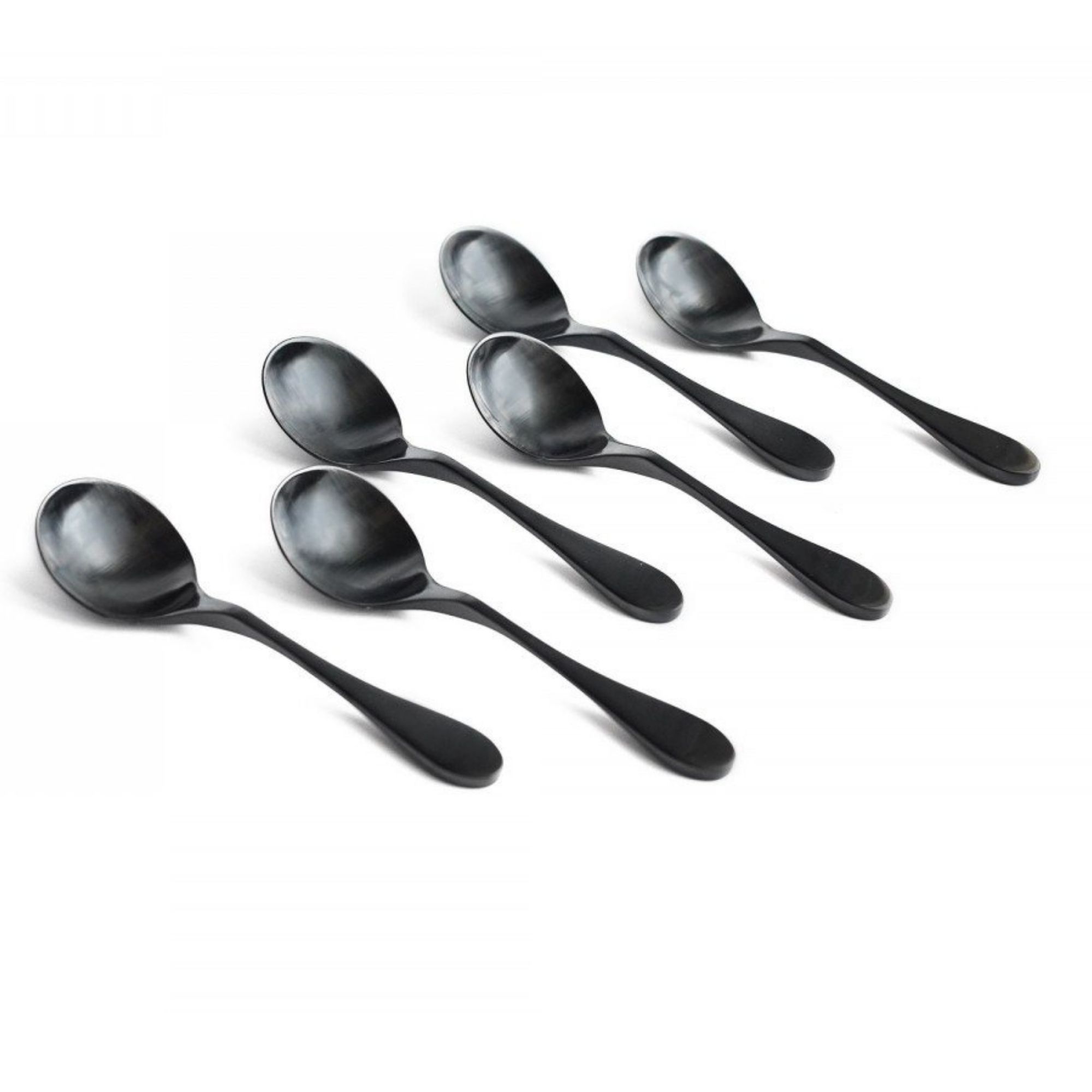 Coated Bouillon Spoon, Set of 6