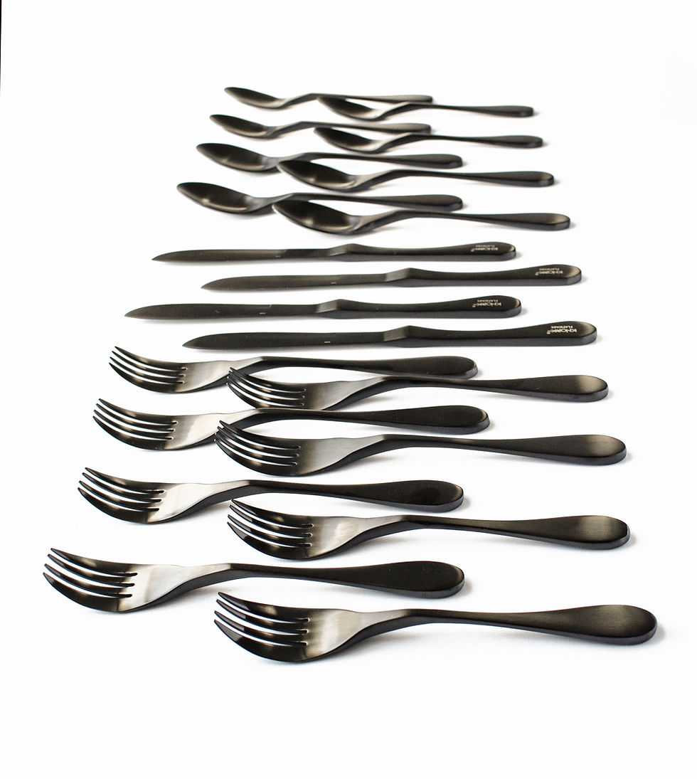 Knork Flatware Set Ergonomic Flatware Modern Silverware