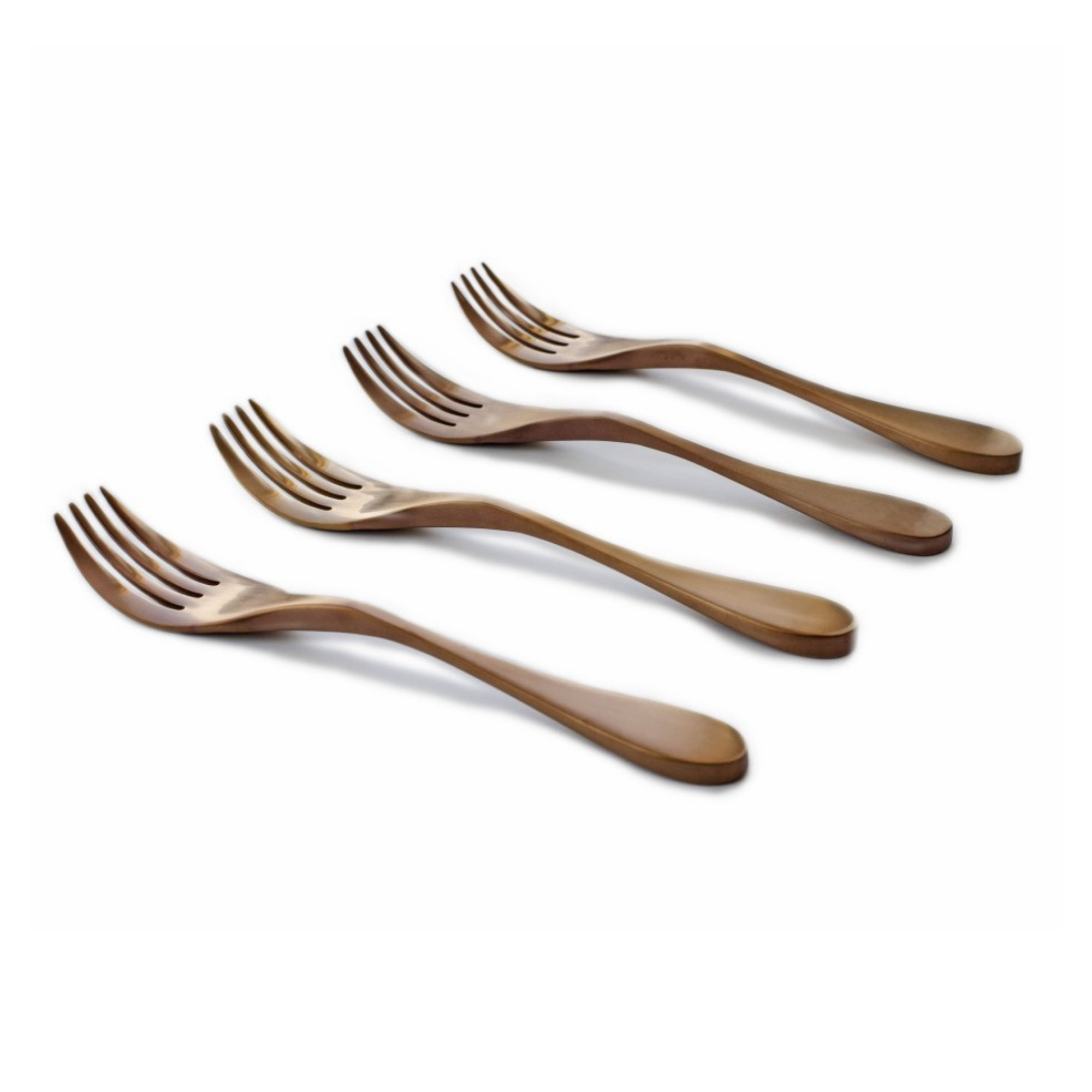 Coated Salad Knork, Set of 4