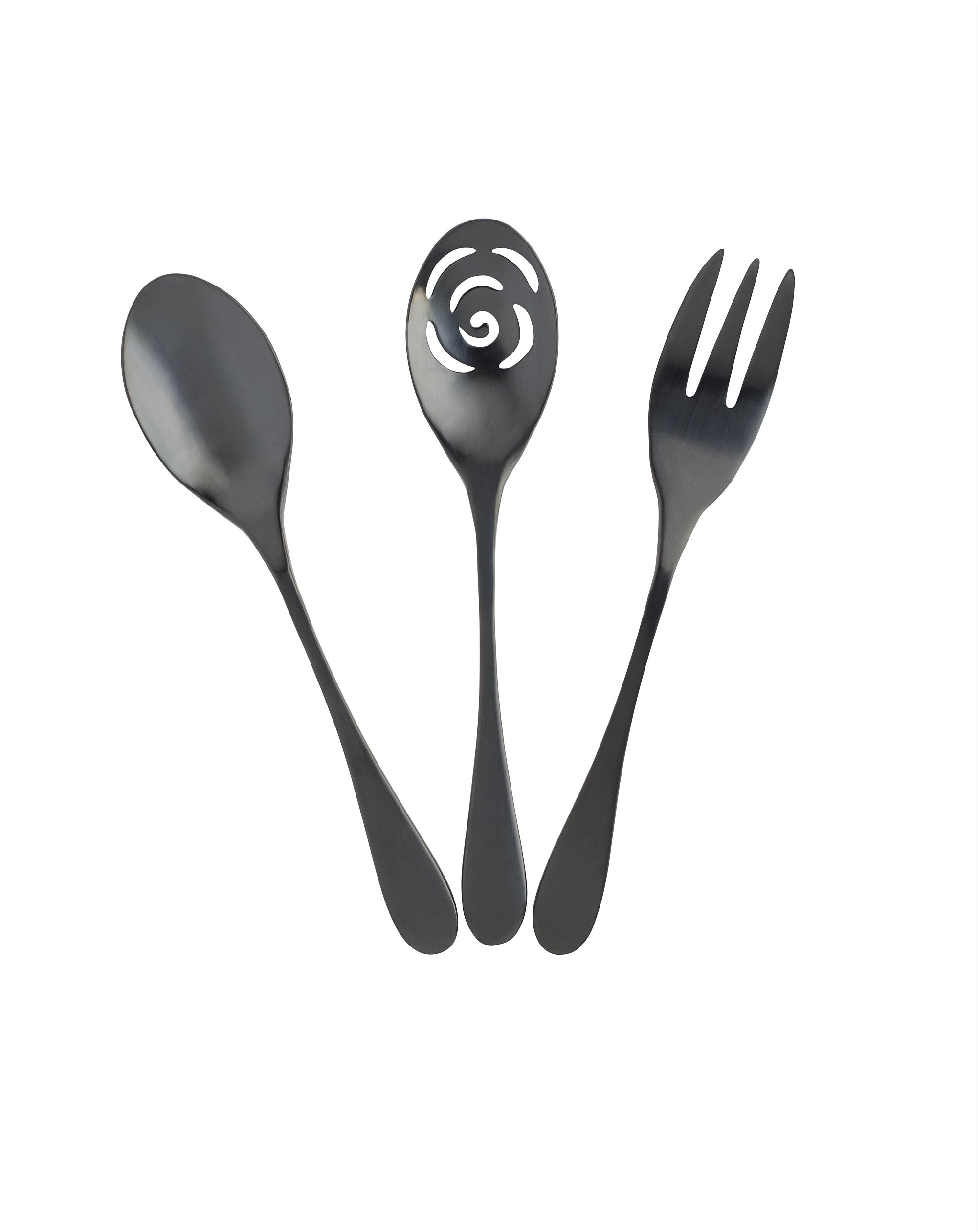 Coated 3-Piece Serving Set