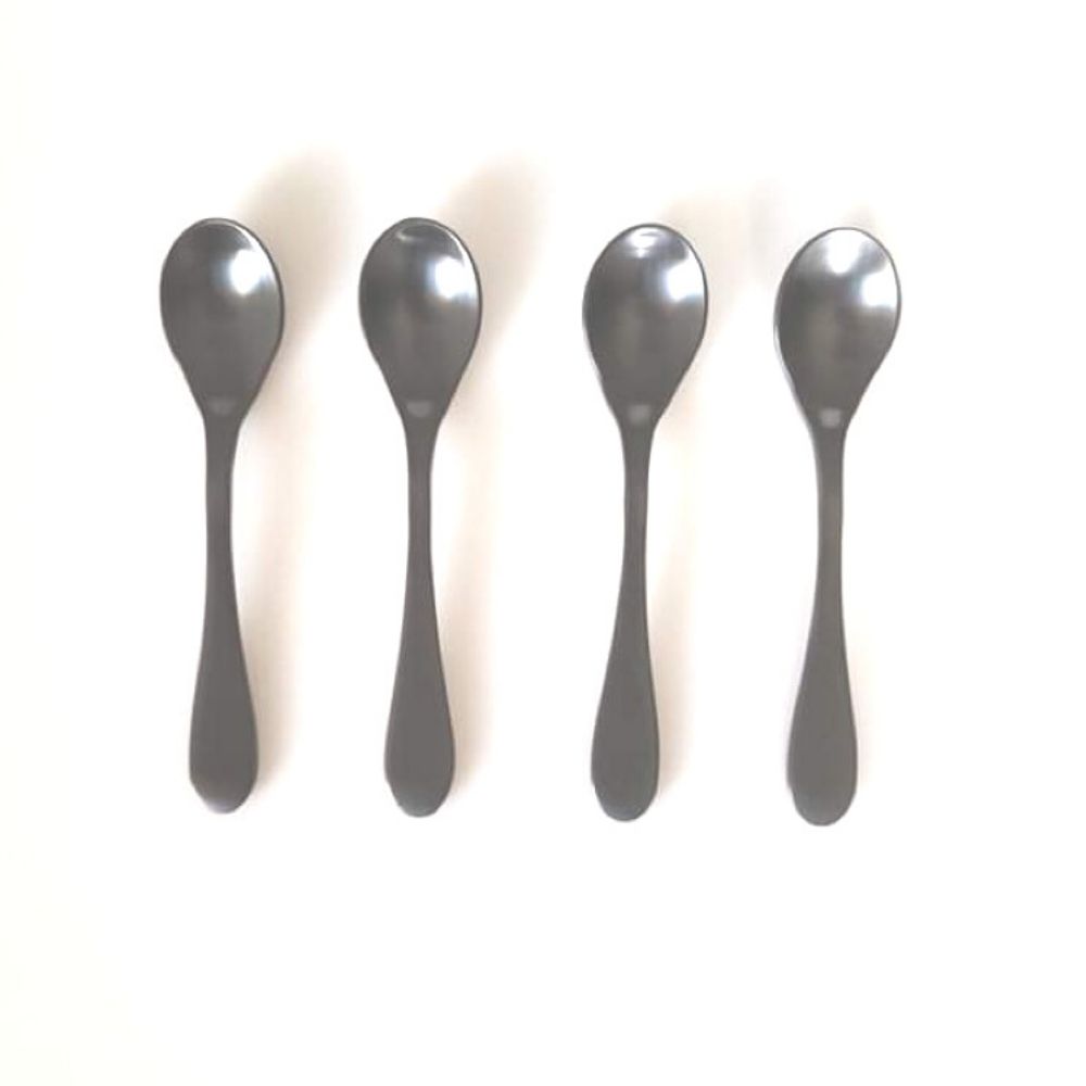 Coated Demitasse Spoon, Set of 4