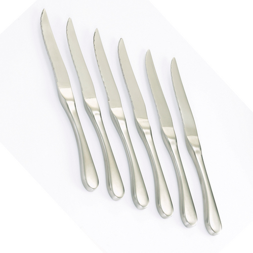 6Piece Stainless Steel Steak Knives KNORK