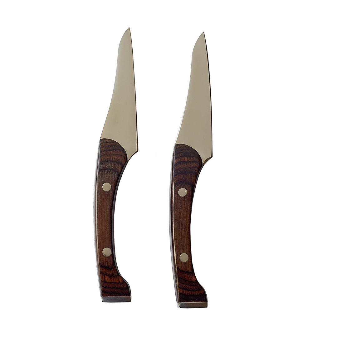 KNORK Pakkawood Paring Knives, Set of 2