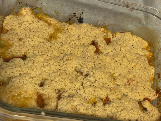 Crawling! + Savory Tomato Crumble