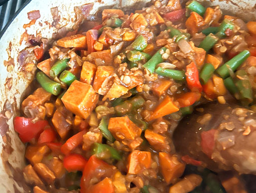 Some Time to Ourselves + Ethiopian Sweet Potato Stew