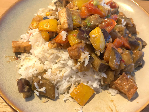 First Weekend Back + Kung Pao Eggplant