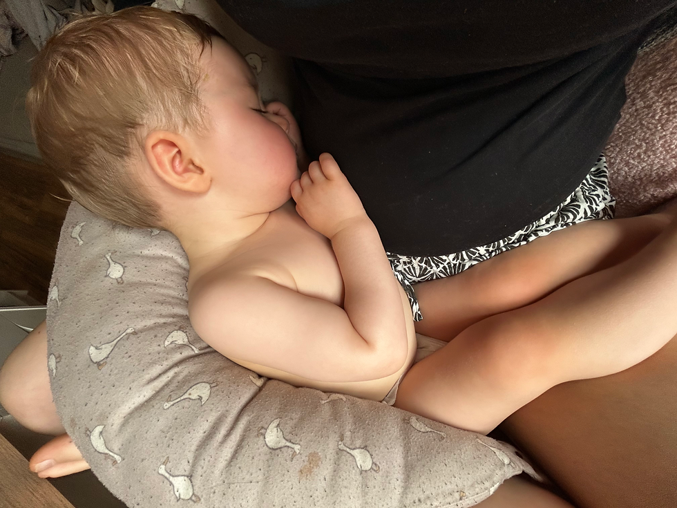 The glorious return of the morning nap!