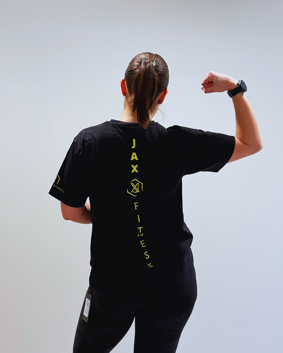 JAXFitness Scoop Neck Tee