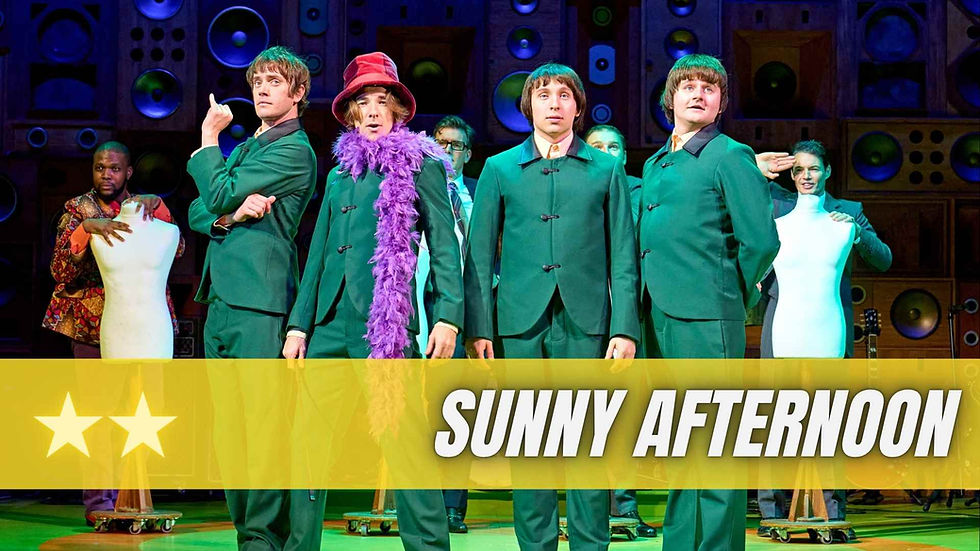 Review | Sunny Afternoon | Manchester Palace Theatre | 15 October 2025