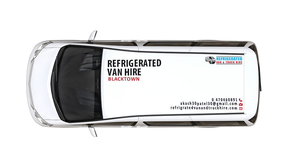 Refrigerated van hire Blacktown