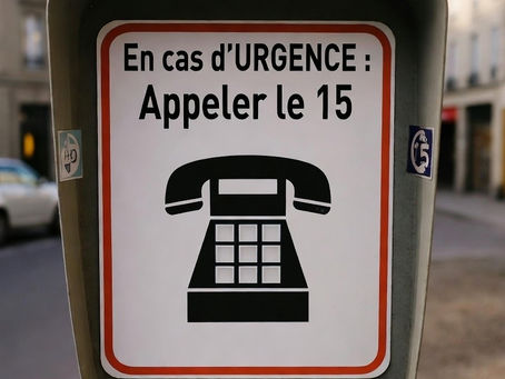 In a Health Emergency in France! Call 15
