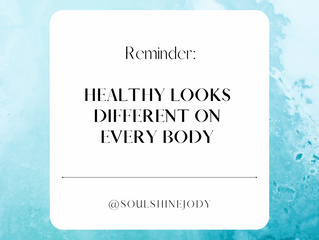 Healthy Bodies!