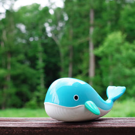 やさしいフォルムが人気のクジラさん