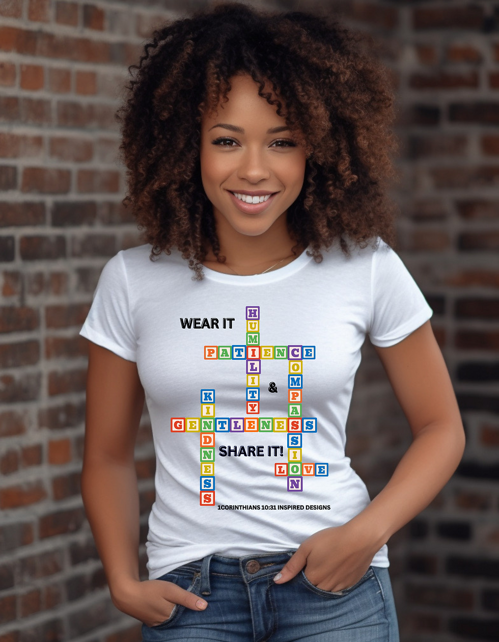 Thumbnail: Colossians 3:21 - Unisex Cotton Crew Tee