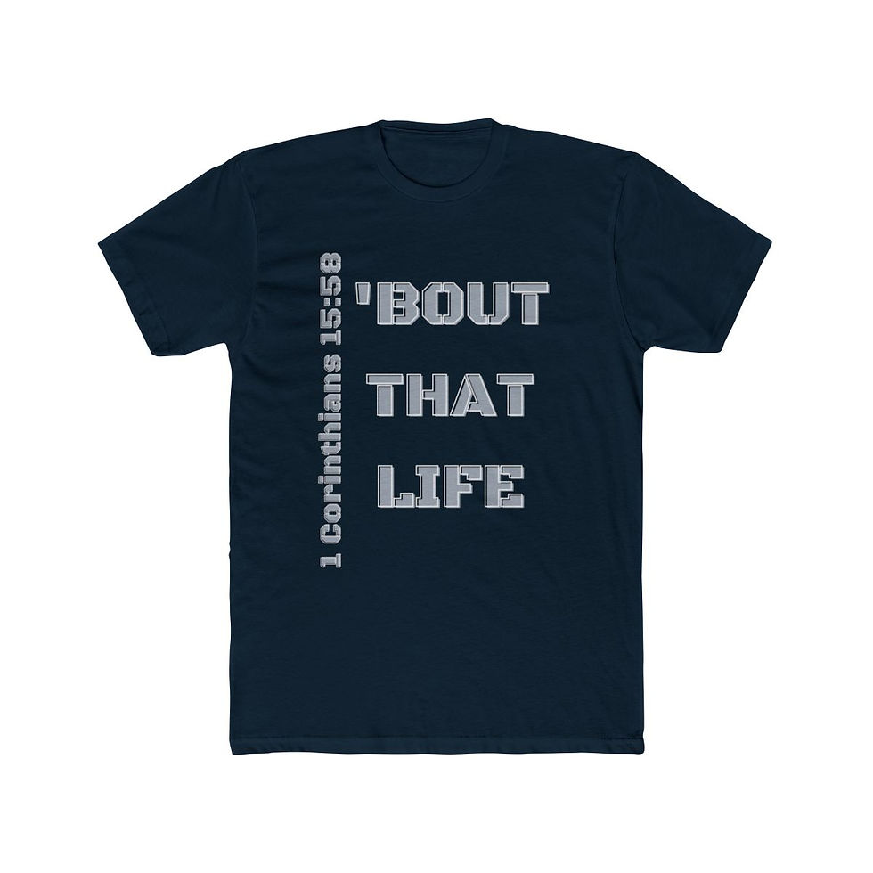 Thumbnail: Brothers 'Bout That Life - Cotton Crew Tee