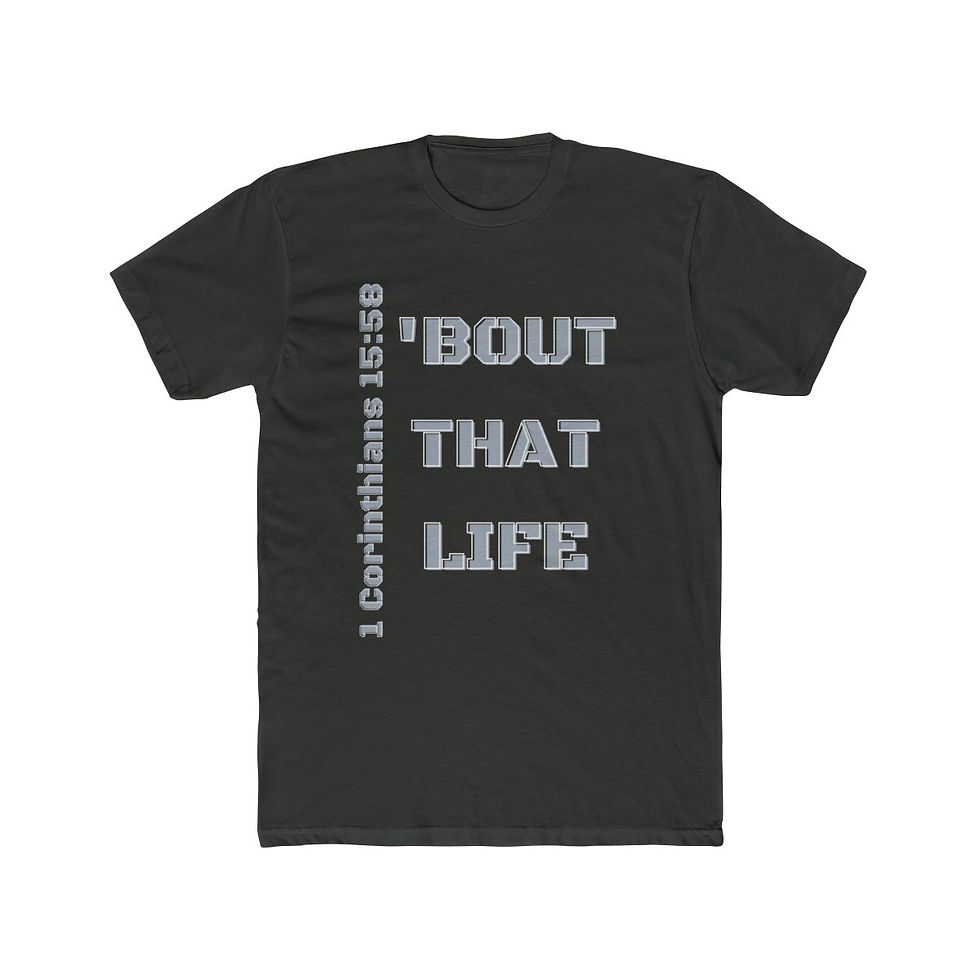 Thumbnail: Brothers 'Bout That Life - Cotton Crew Tee