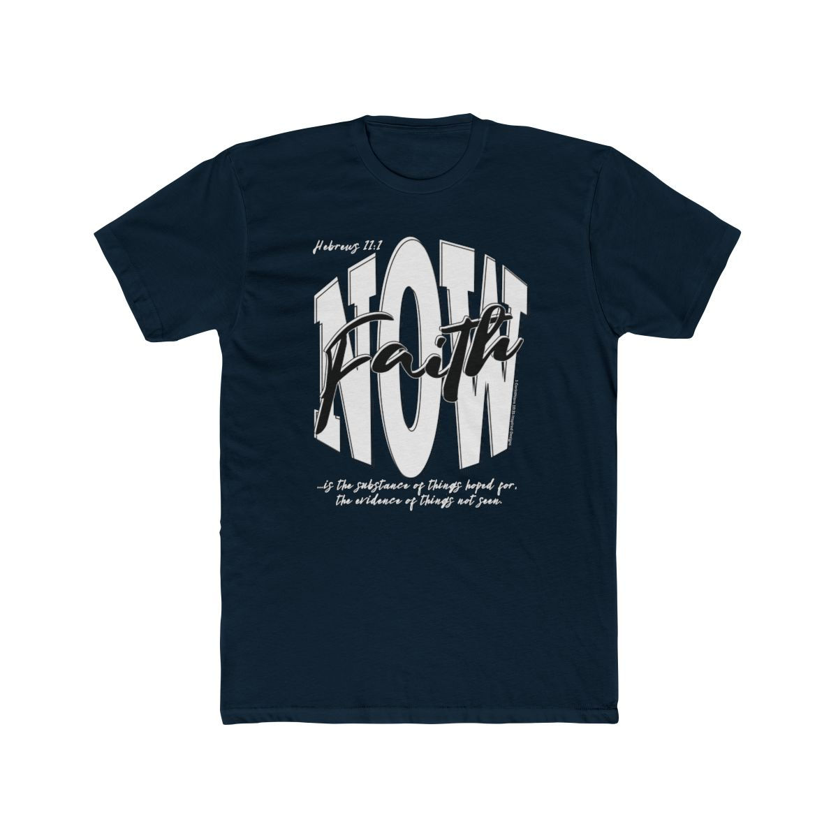 Now Faith - Unisex Cotton Crew Tee