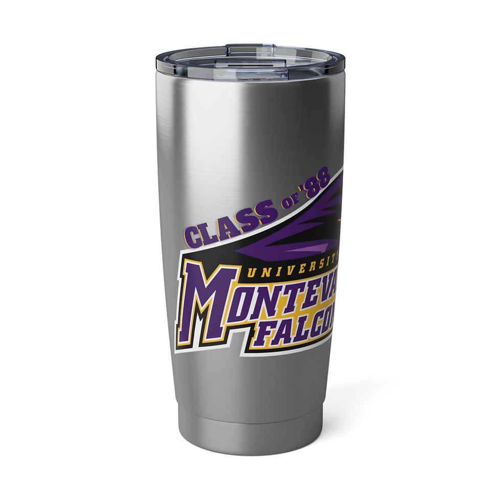 Thumbnail: Montevallo Falcons 20oz Stainless Tumbler – Insulated College Travel Cup