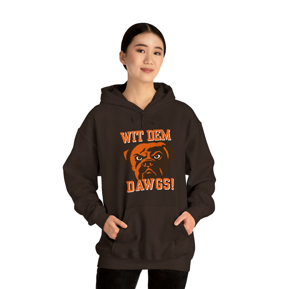 Thumbnail: Wit Dem Dogs! - Unisex Heavy Blend™ Hooded Sweatshirt