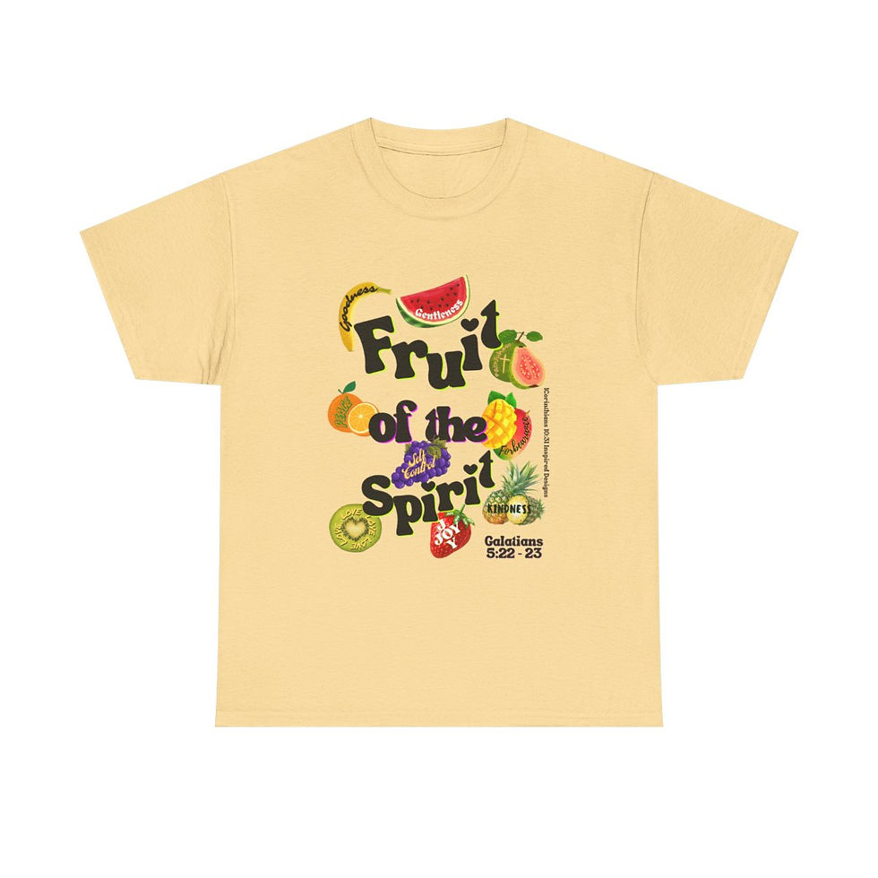 Thumbnail: Fruit of Spirit - Unisex Heavy Cotton Tee