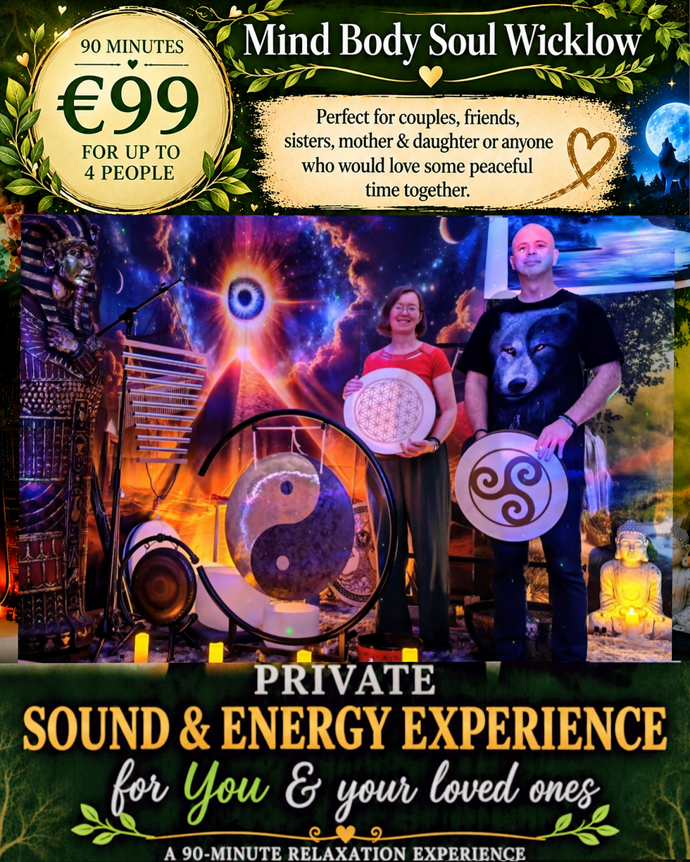 💚 Private Sound & Energy Experience