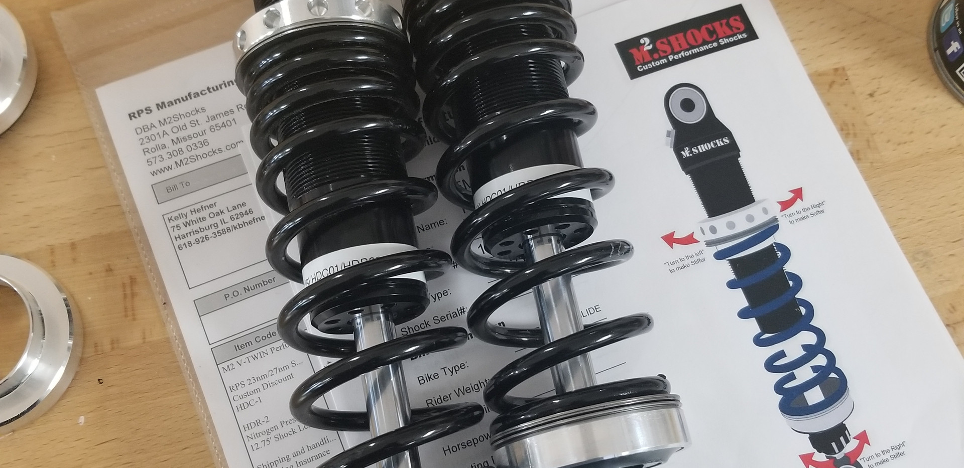 Harley Davidson Shocks