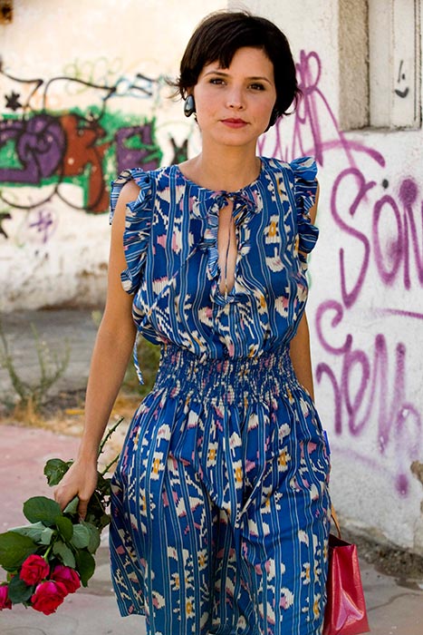 Robe bleue