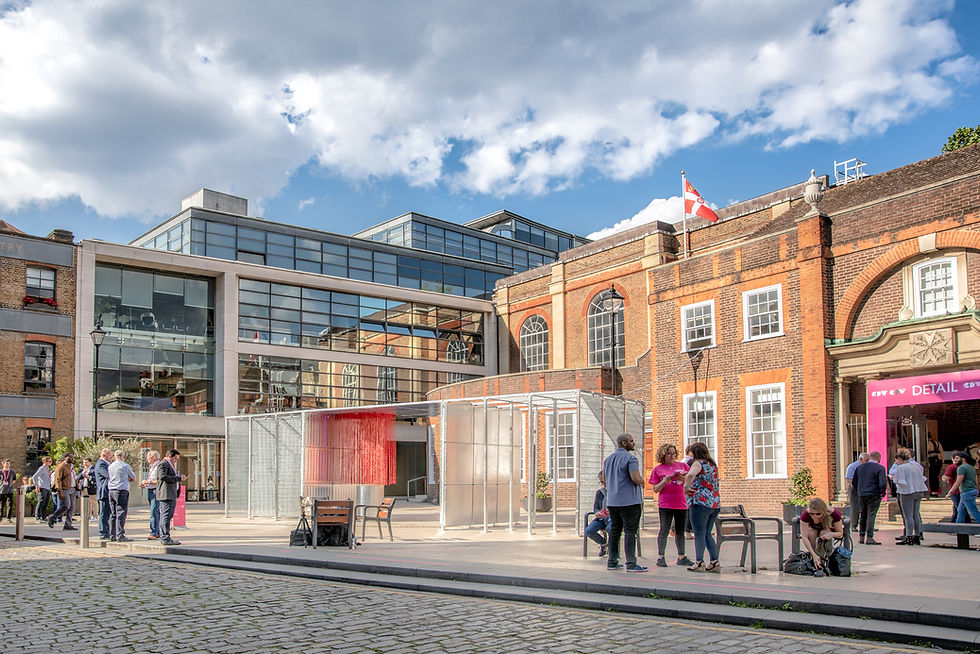 wr-ap be well pavilion photograph - clerkenwell design week 2019