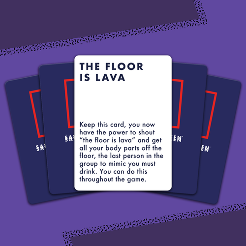 God Save The Queen Party Game - The Floor Is Lava