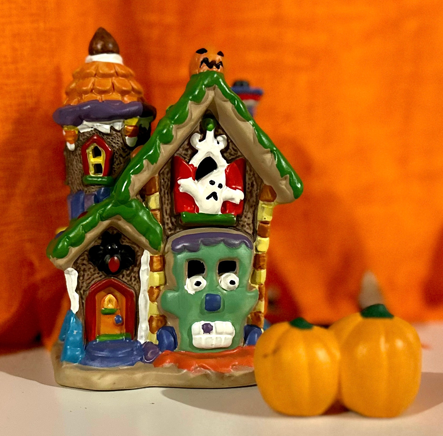 Ceramic Halloween Tea Light