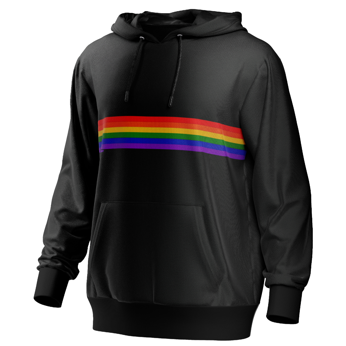 POLERA FRANJAS ARCOIRIS
