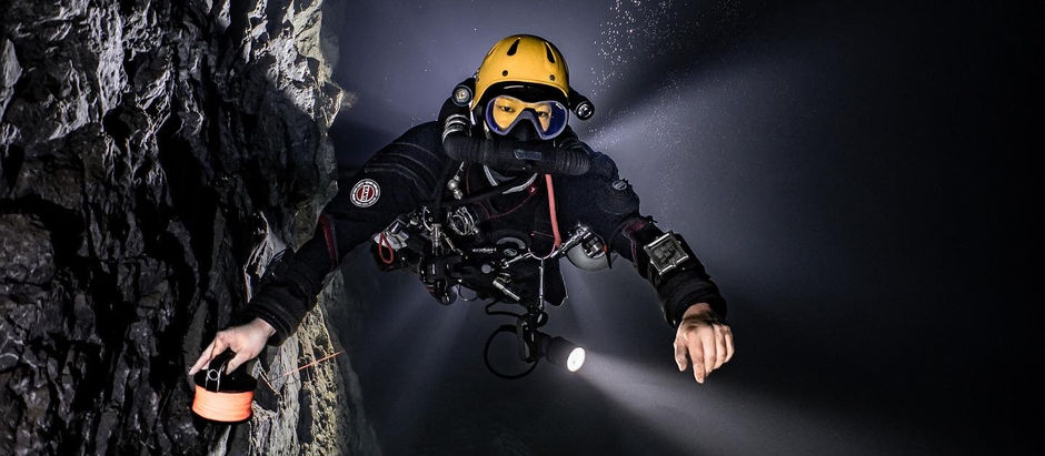 The First mine dive ever done in Thailand