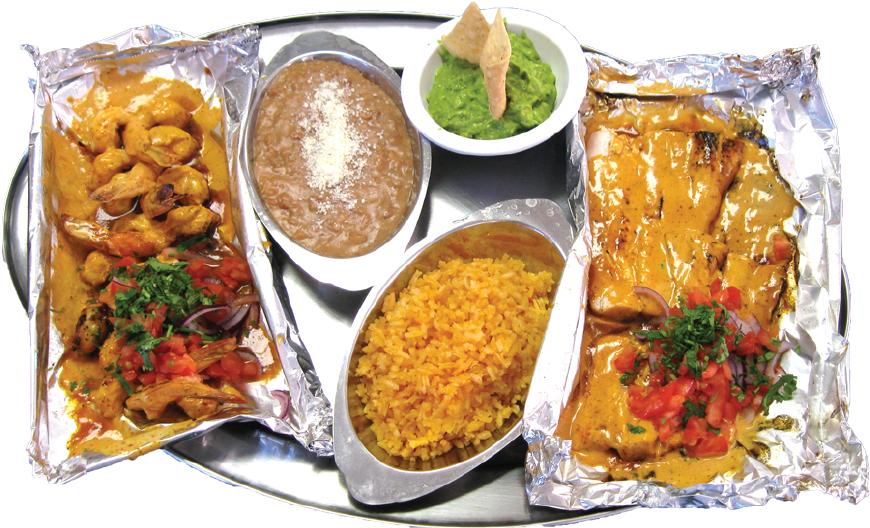Arranged Food and Objects