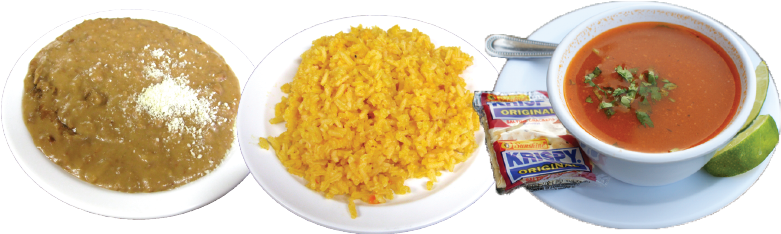 Arranged Food and Objects