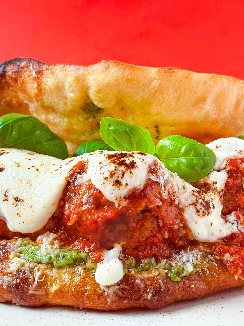 MEATBALL MARINARA PIZZA SANDWICH