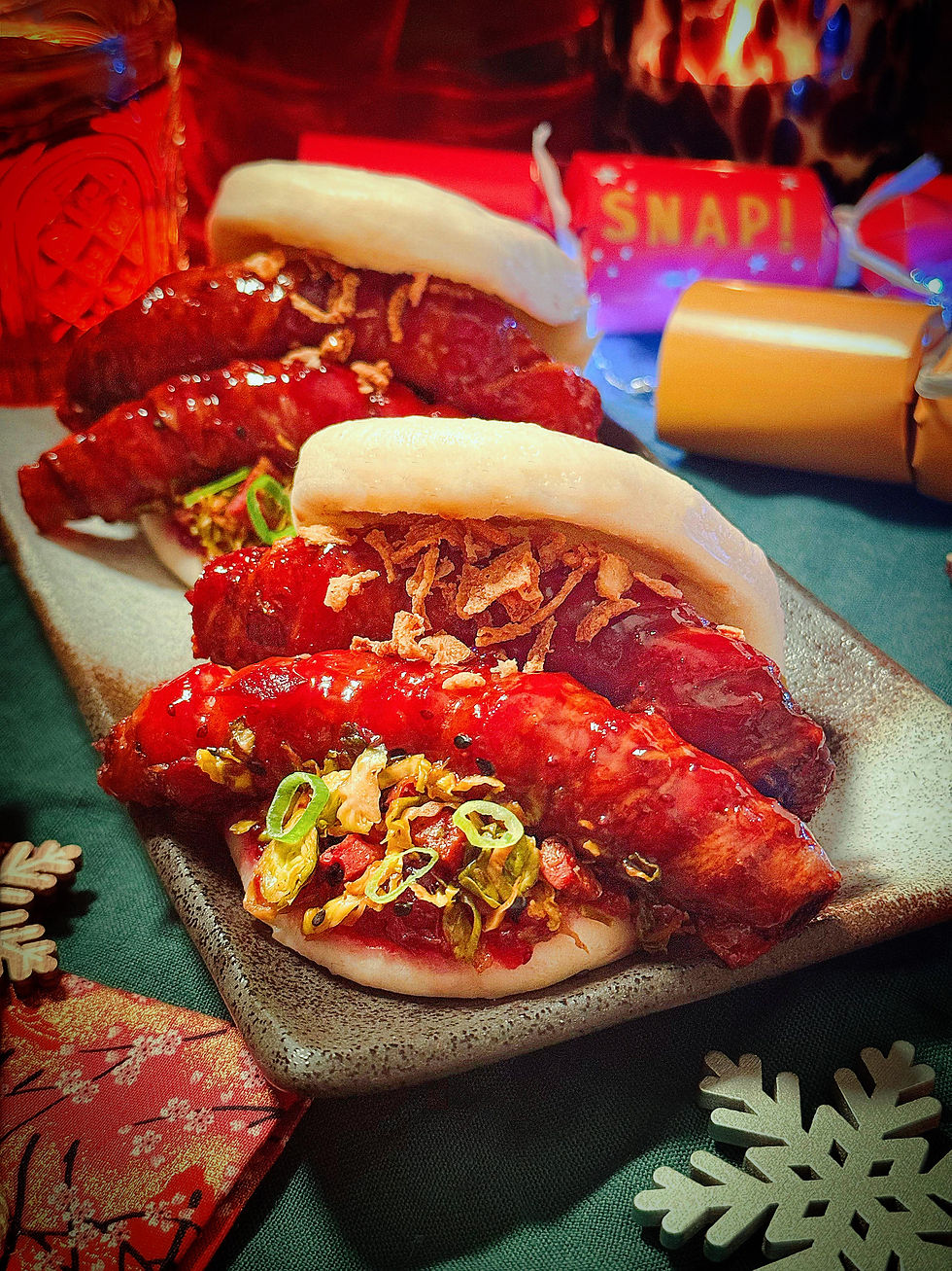 Pigs in blankets bao