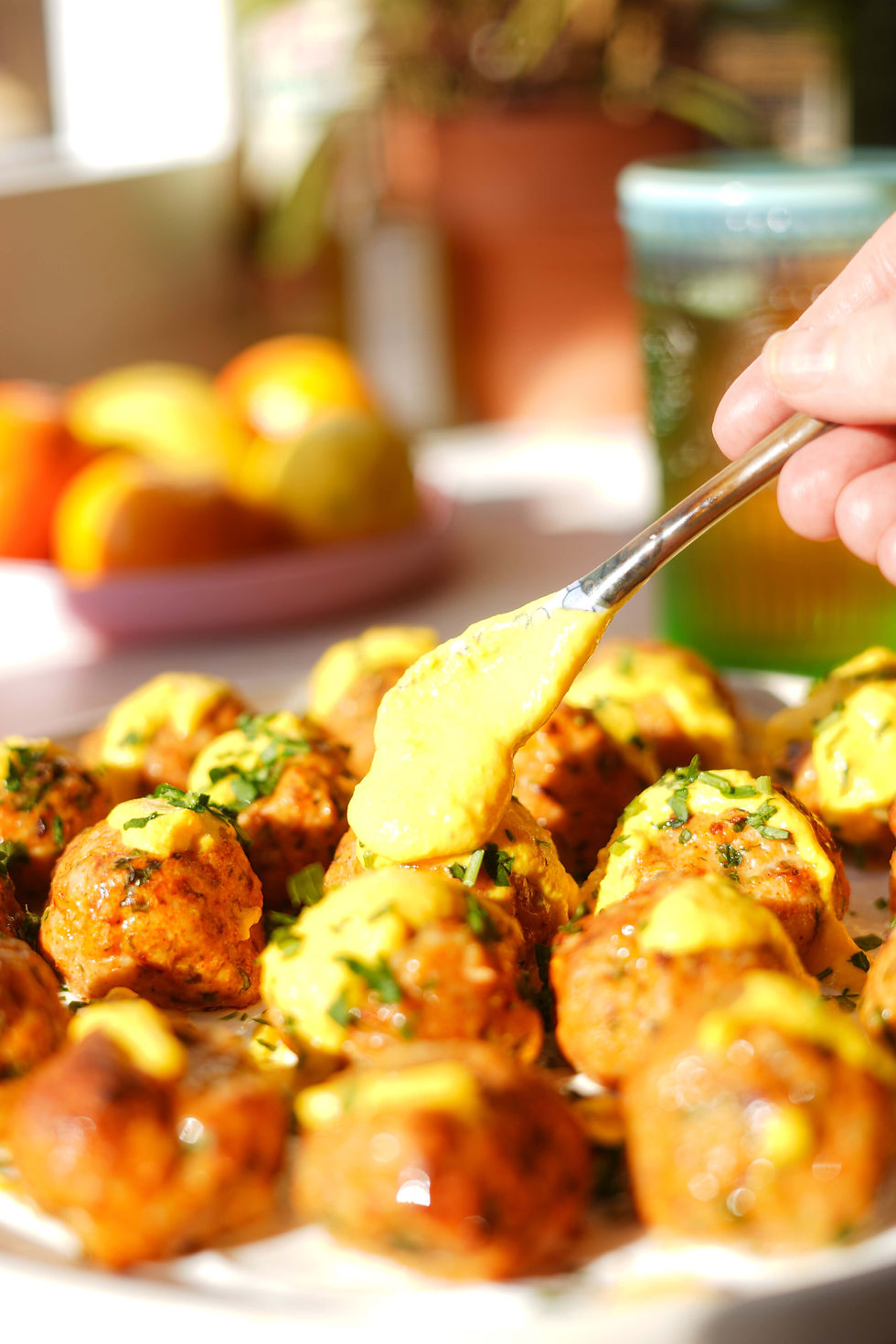 PIRI-PIRI CHICKEN MEATBALLS