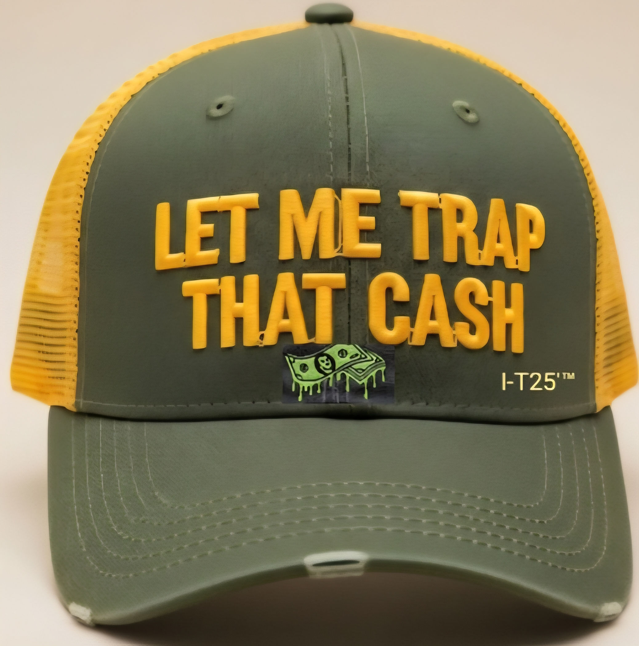 Let me trap that cash - Sergeant green trucker