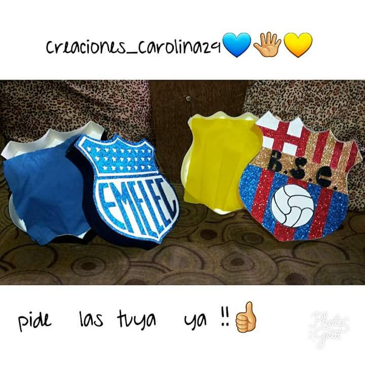 CAJA DE EMELEC Y BARCELONA $15