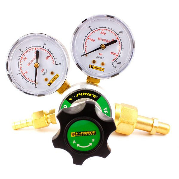 REGULADOR PRESSÃO VF-1 OXIGÊNIO V-FORCE VORTECH