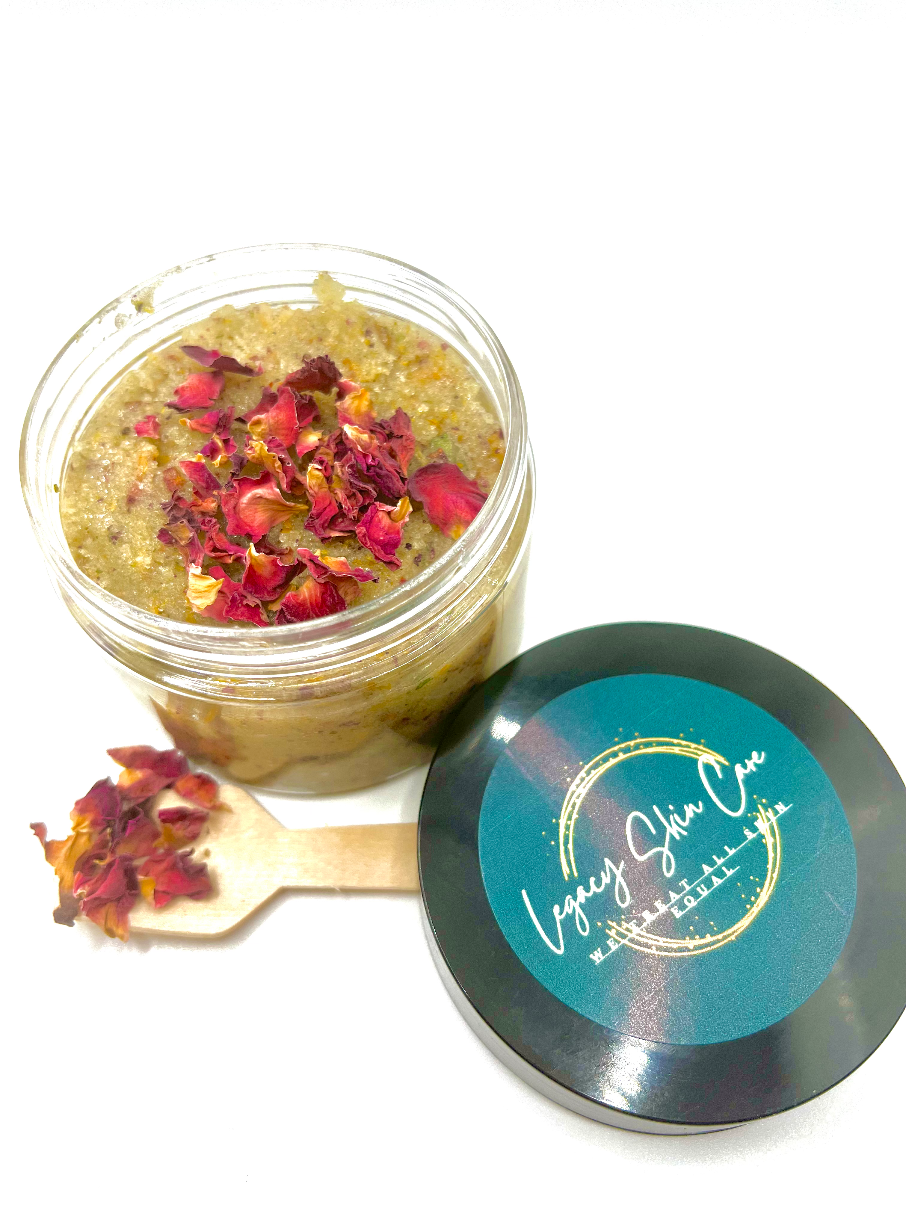 Rose Hip and Calendula Emulsified Sugar Scrub