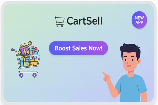 CartSell Side Cart Upsell banner
