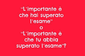 L'uso del congiuntivo