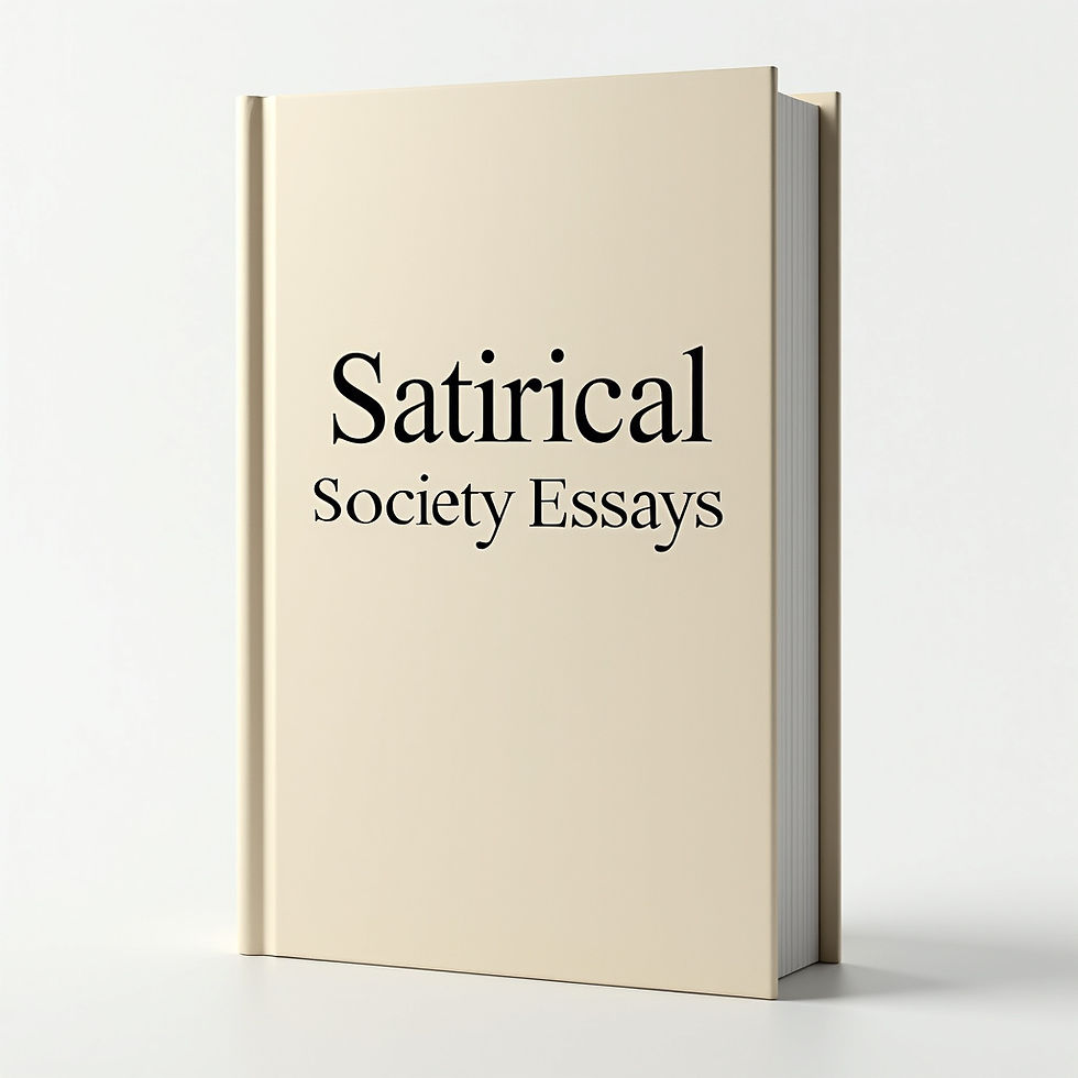 Satirical Society Essays