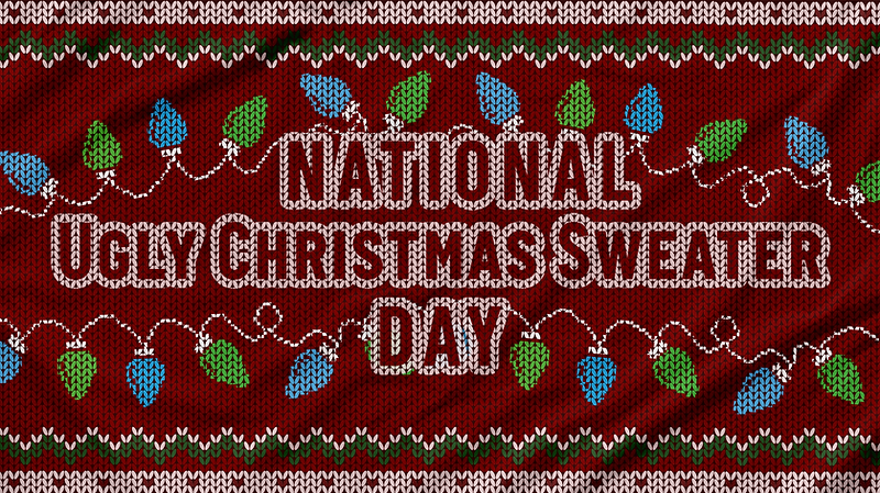 National Ugly Christmas Sweater Graphic