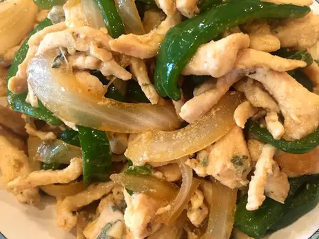 Chicken Breast Stir-fry Recipe: Shredded Chicken With Poblano Peppers