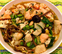Asian Style Seafood Hotpot