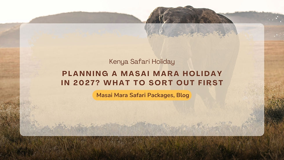 What Questions Should You Ask Before Booking Masai Mara Travel Packages?