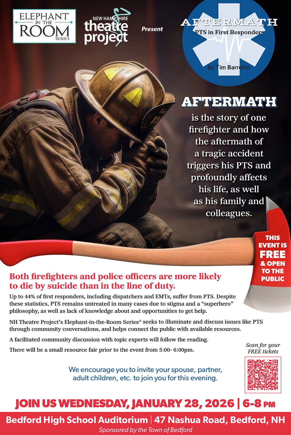 AFTERMATH - PTS in First Responders; Free Event in Bedford, NH