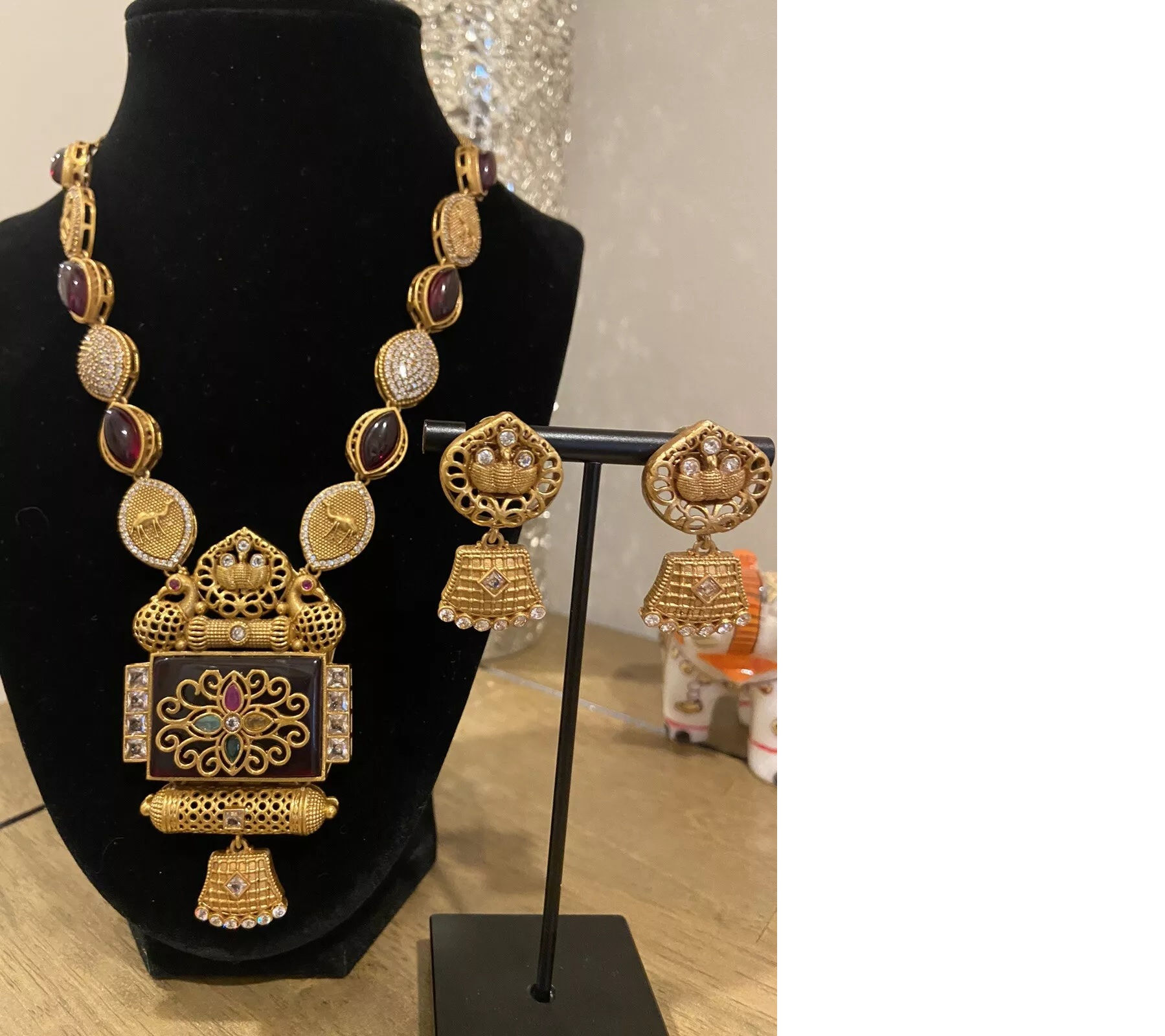 Necklace Set With Earrings